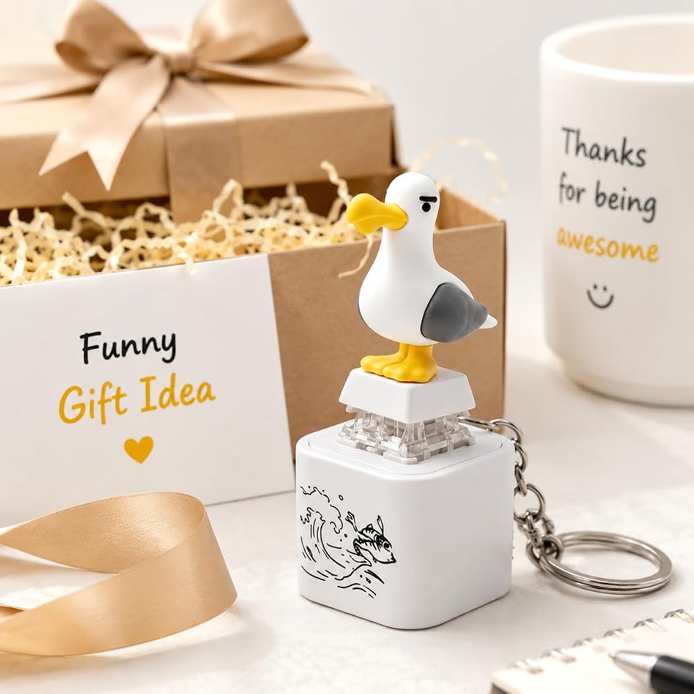 Seagul sound key chain
