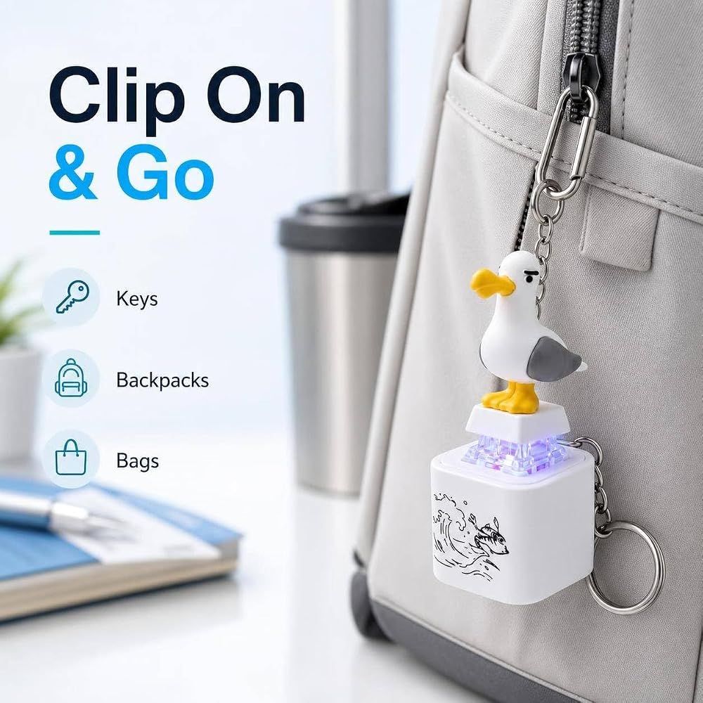 Seagul sound key chain