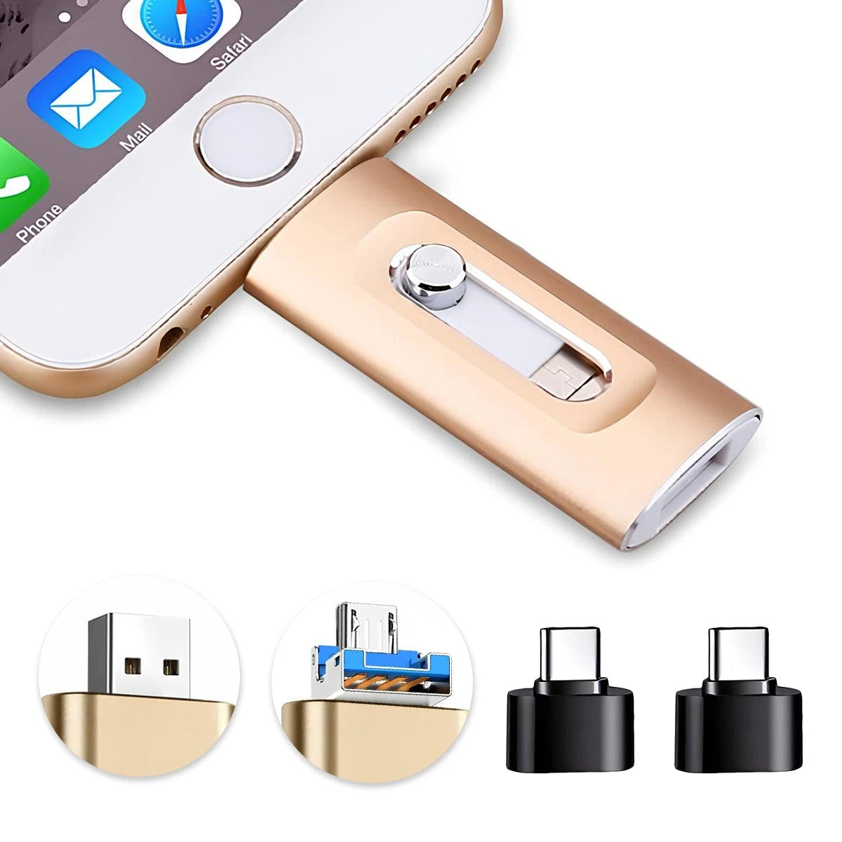 4-in-1 USB Flash Drive