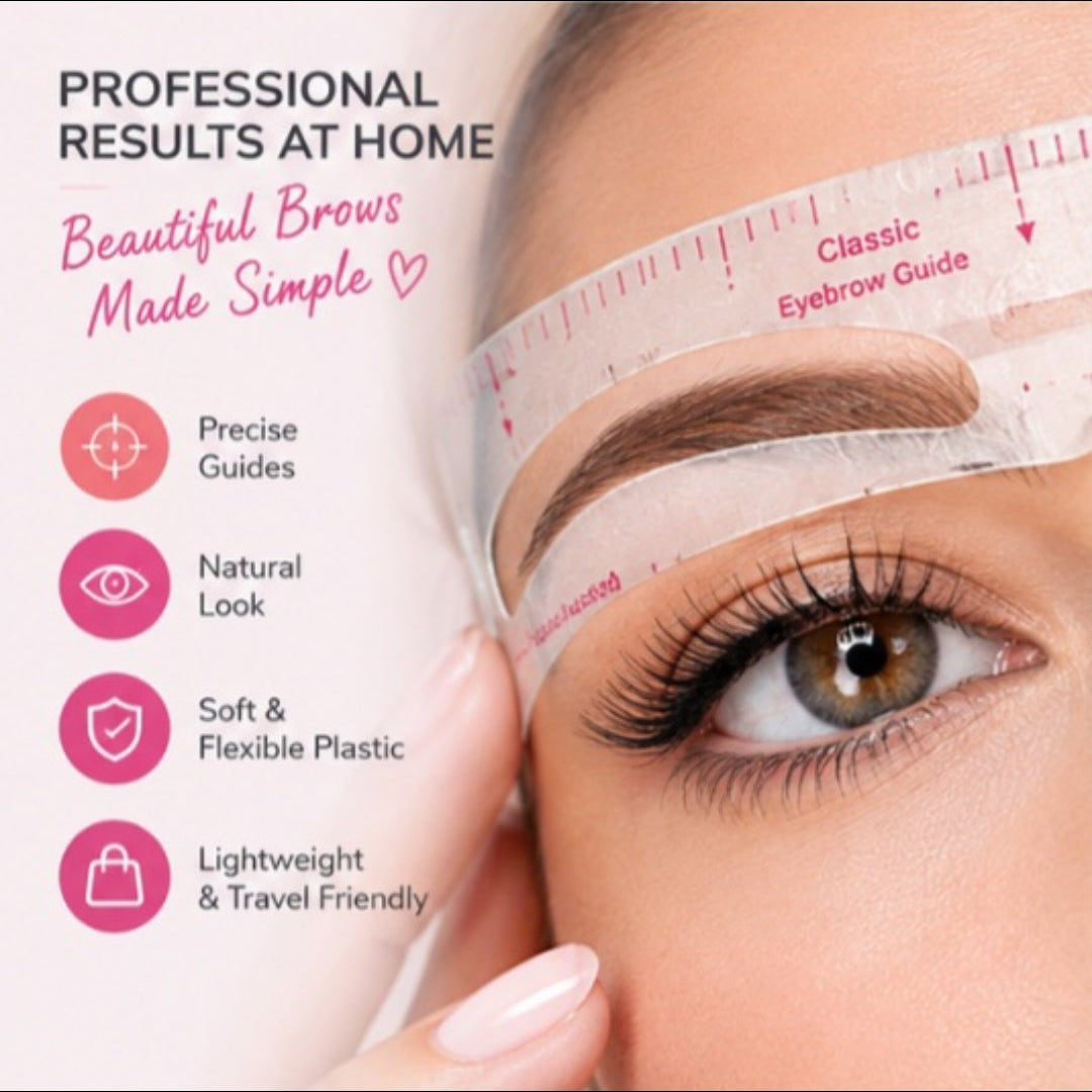 24 Styles Eyebrow Template  ✨(24pcs different shape)